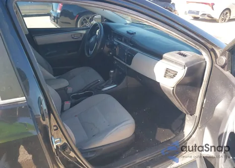 2016 Toyota Corolla Le z USA, uszkodzony, nr VIN 2T1BURHE4GC668093